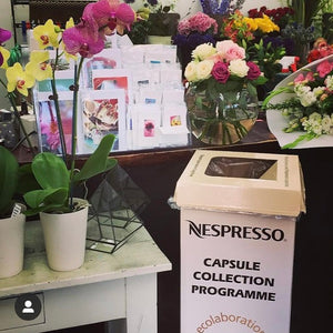 We are a Nespresso Recycling point