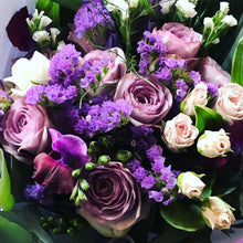 Florist Choice Bouquet of Flowers - Purple and White