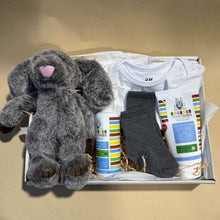 Grey neutral baby hamper delivery Auckland 