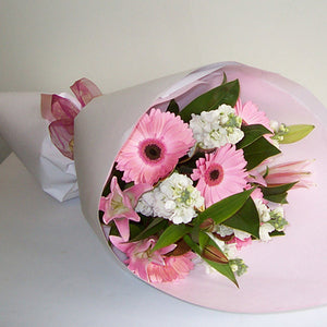 Pink & White Posy